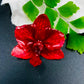 Real Orchid Flower Pendant, Preserved Resin Jewelry (Pin and Keychain Only)