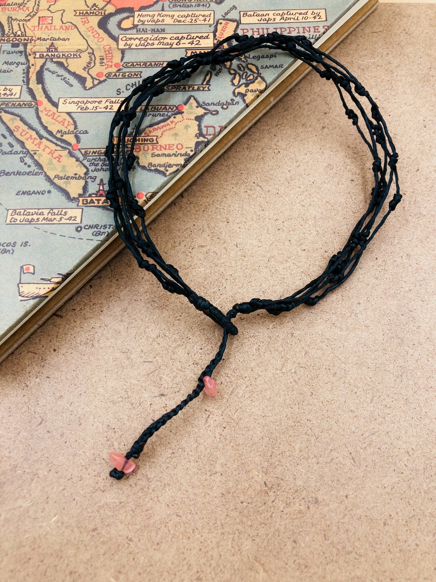 Natural stone necklaces and bracelets