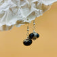Handmade Murano Glass Dangle Earrings, Colorful Polka Dot Artisan Jewelry