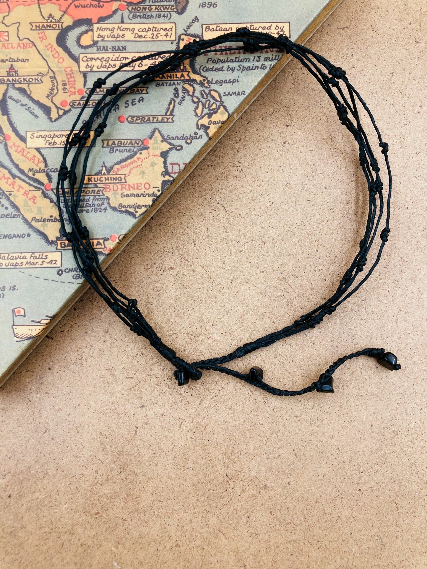Natural stone necklaces and bracelets