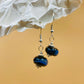 Handmade Murano Glass Dangle Earrings, Colorful Polka Dot Artisan Jewelry
