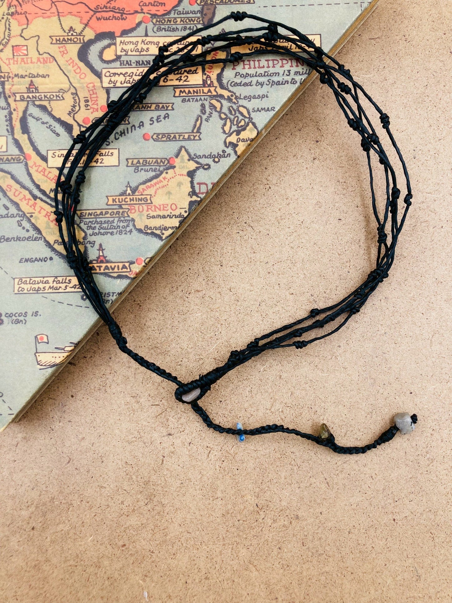 Natural stone necklaces and bracelets