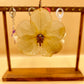 Real Orchid Flower Keychain, Preserved Resin Jewelry
