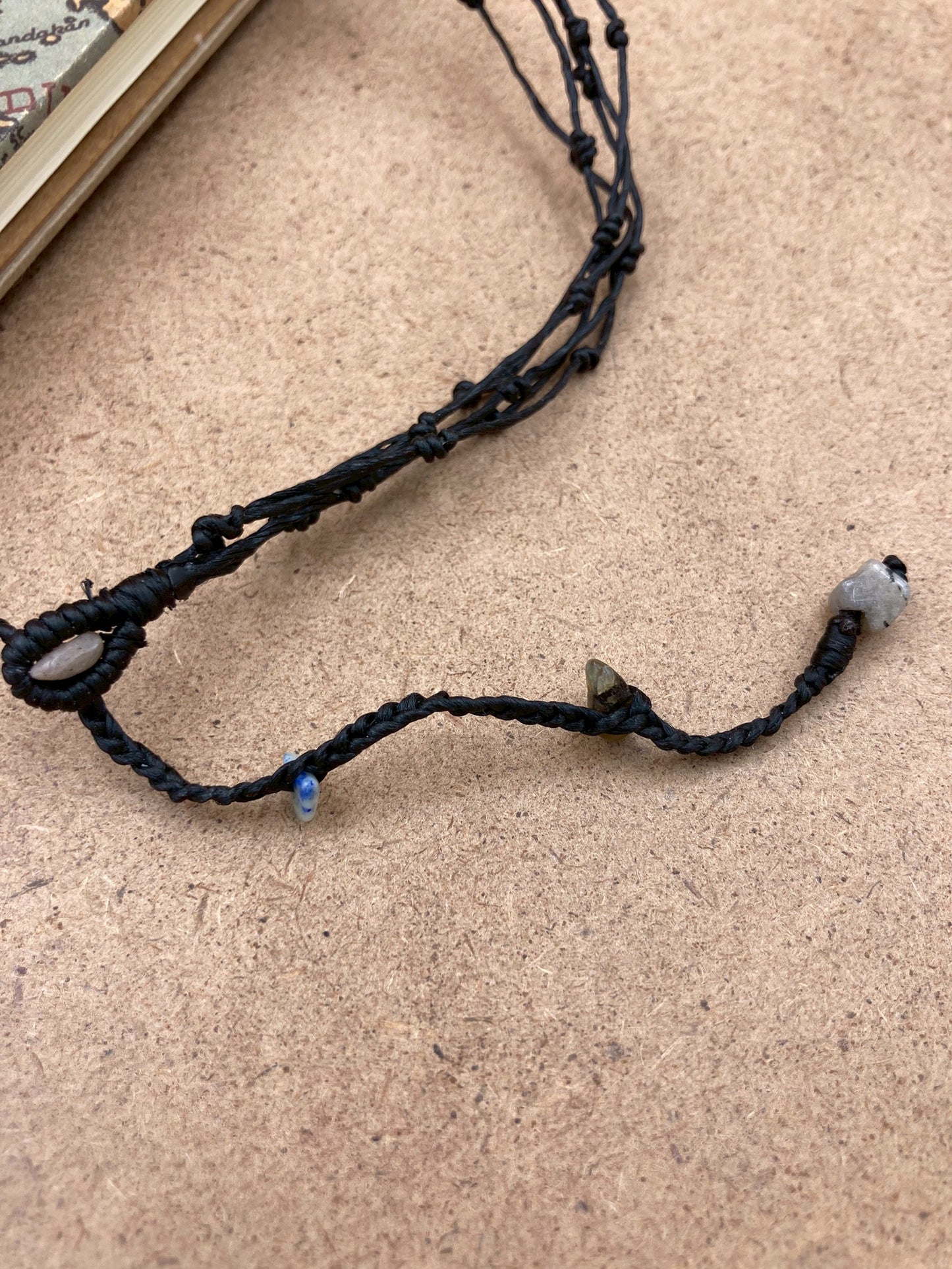 Natural stone necklaces and bracelets