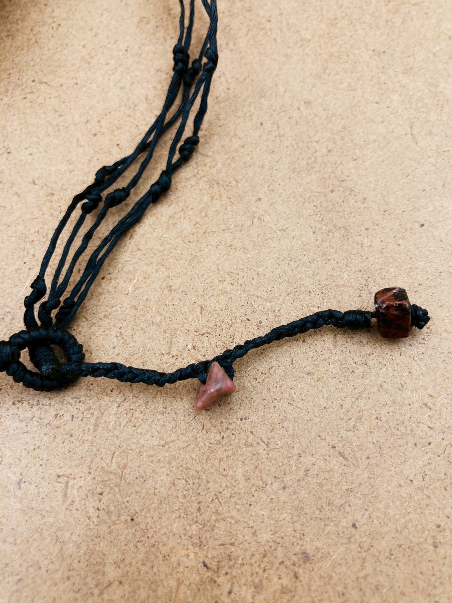Natural stone necklaces and bracelets
