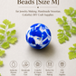 Murano Glass Beads[Size M] for Jewelry Making, Handmade Venetian, Colorful, DIY Craft Supplies