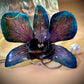 Pendant + Necklace, Dendrobium Orchid, made from real flowers.
