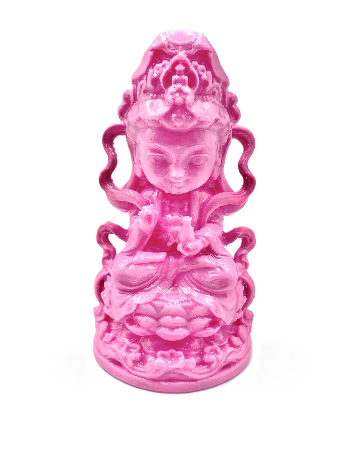 3D Printed Miniature Three Goddesses of Divine Blessings for Diorama & Fairy Garden